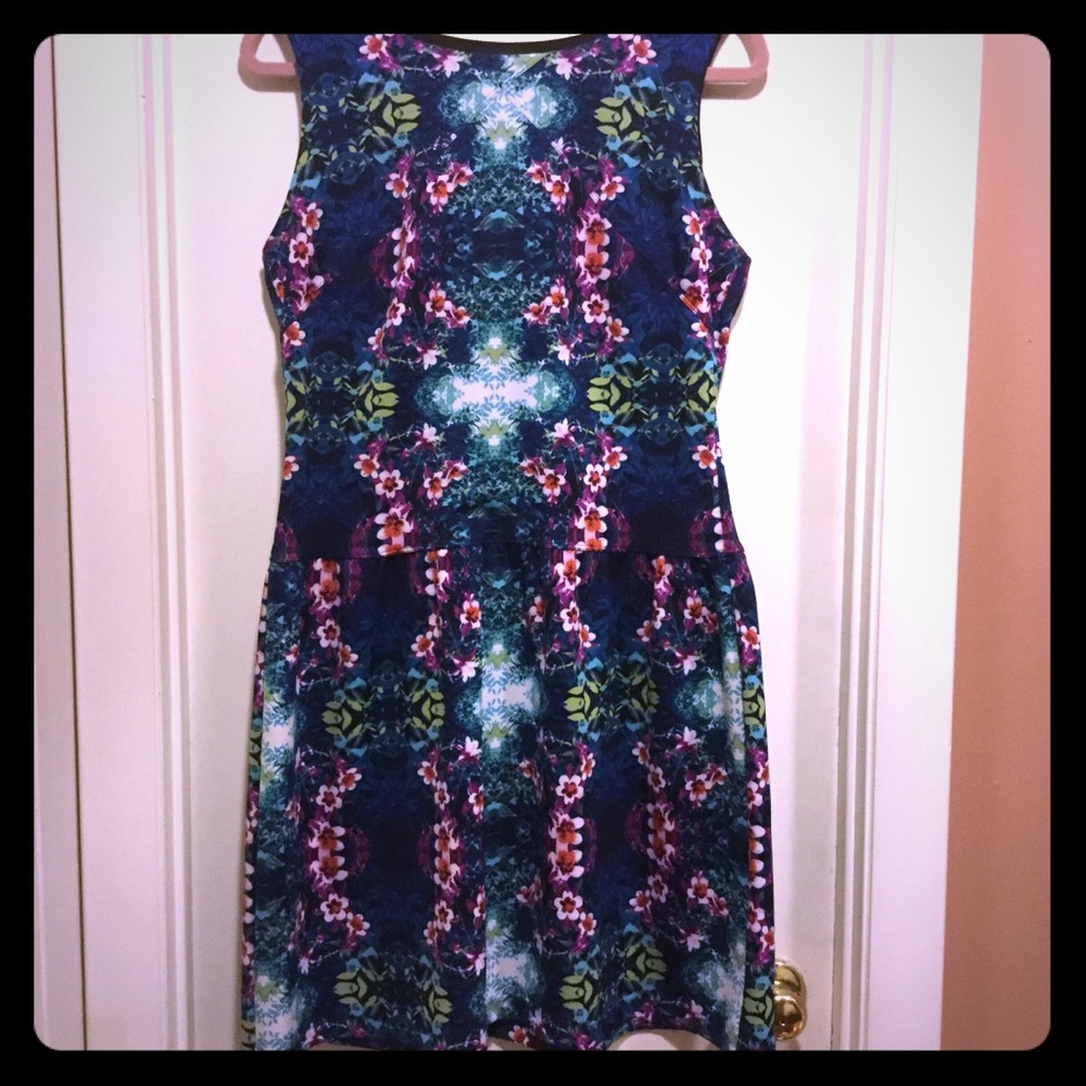 Cynthia Rowley print dress size 12